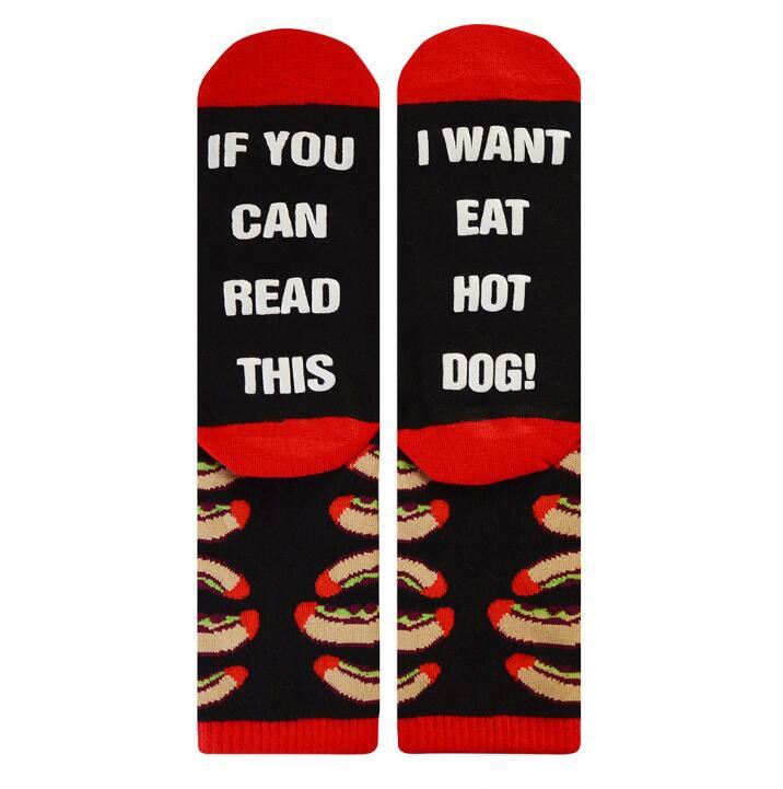 OEM If you can read this Bring Me Novelty Socks custom Funny cotton Dress Socks