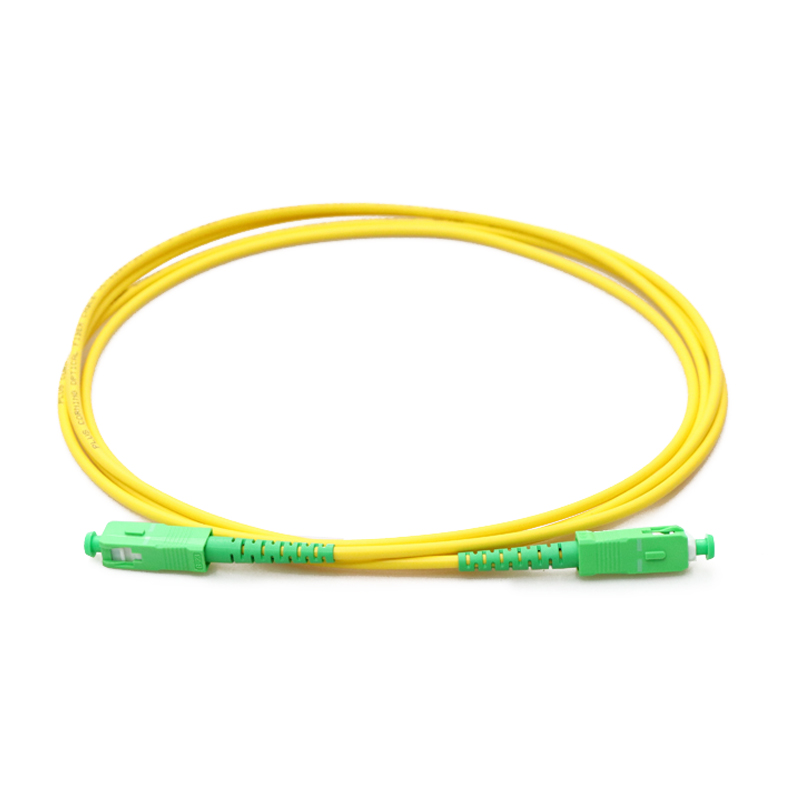 Factory Best Price SC-SC APC SingleMode Simplex 9/125 Armored 3 Meter Fiber Optic SC Patch Cord Cable Price