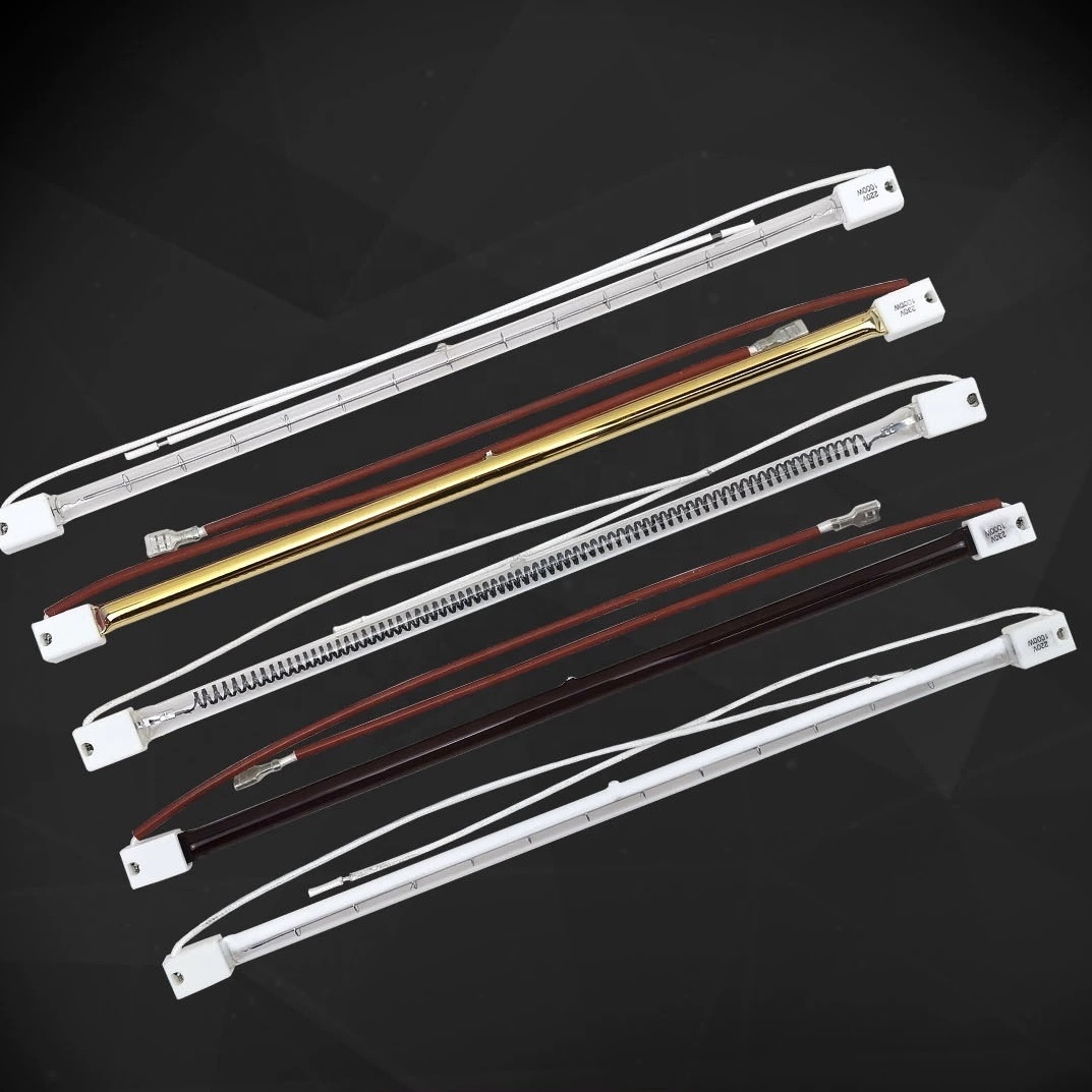 best 1300w quartz tube circular ir infrared halogen bulb heating food lamp for oven