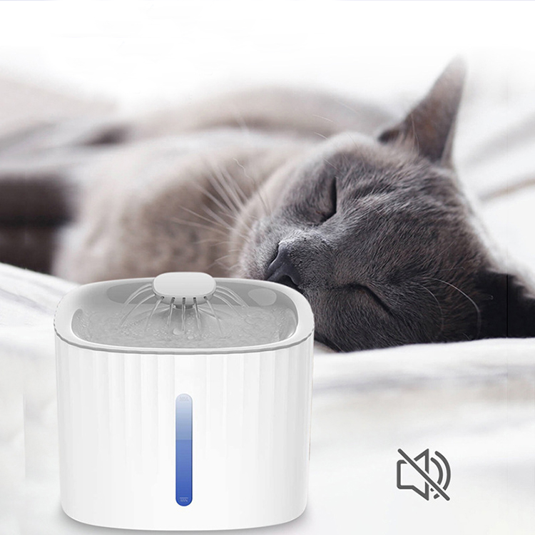 Кошачий водяной фонтан Amazon, Автоматический водяной диспенсер, автоматическое отключение, водяной фонтан для домашних животных