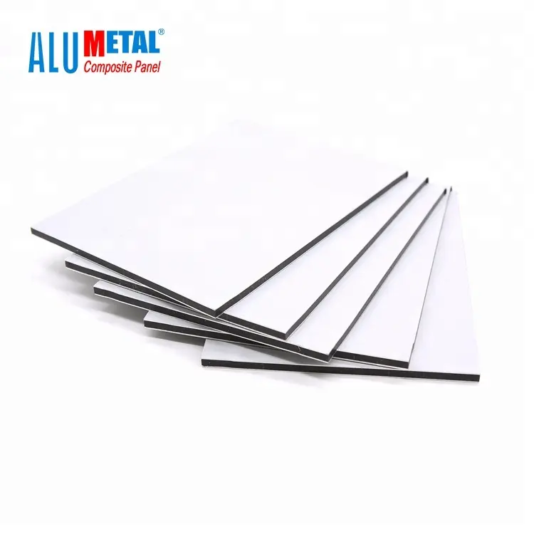 Alumetal 5MM Aluminum composite panels/Dibond Sheet - 3mm 1/8" - 48" x 96" - White Matte