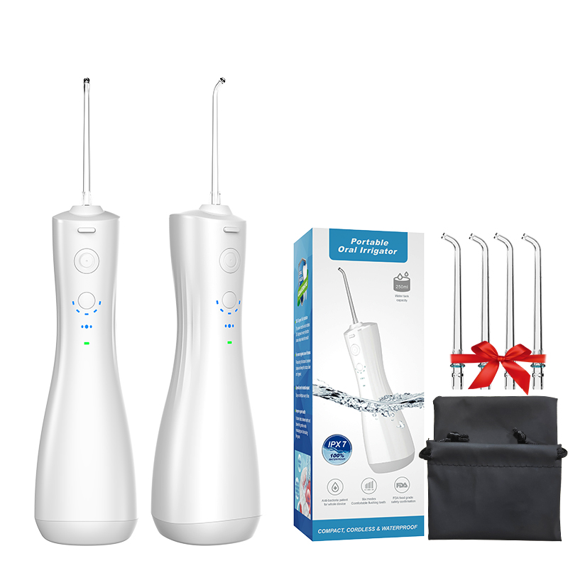 Drop shipping Jet Dental Electric Oral Irrigator Professional 250ml China Teeth Cordless Rechargeable Water Flosser
