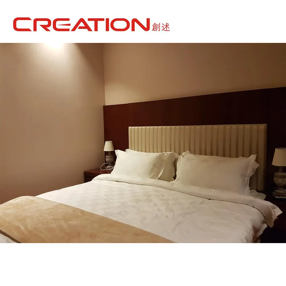 Creation Melamine Panel DTC Hardware Georgia Custom Hotel Room Furniture For Five Star Hotel
