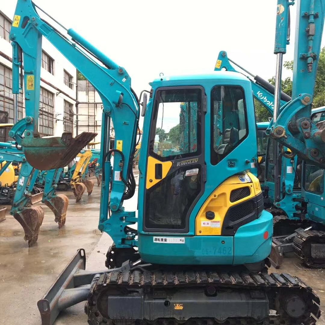 Kubota U35S мини-экскаватор б/у 3,5 t землечерпалка 3.5ton гусеничный экскаватор, Япония, оригинальный Kubota U35 3 тонн мини-экскаватор