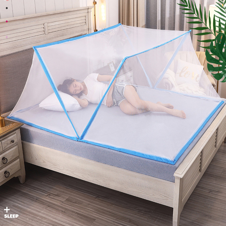 Anti-Mosquito Easy Install Bedroom Folded Folding Portable Mosquito Net Adults For Twin Bed