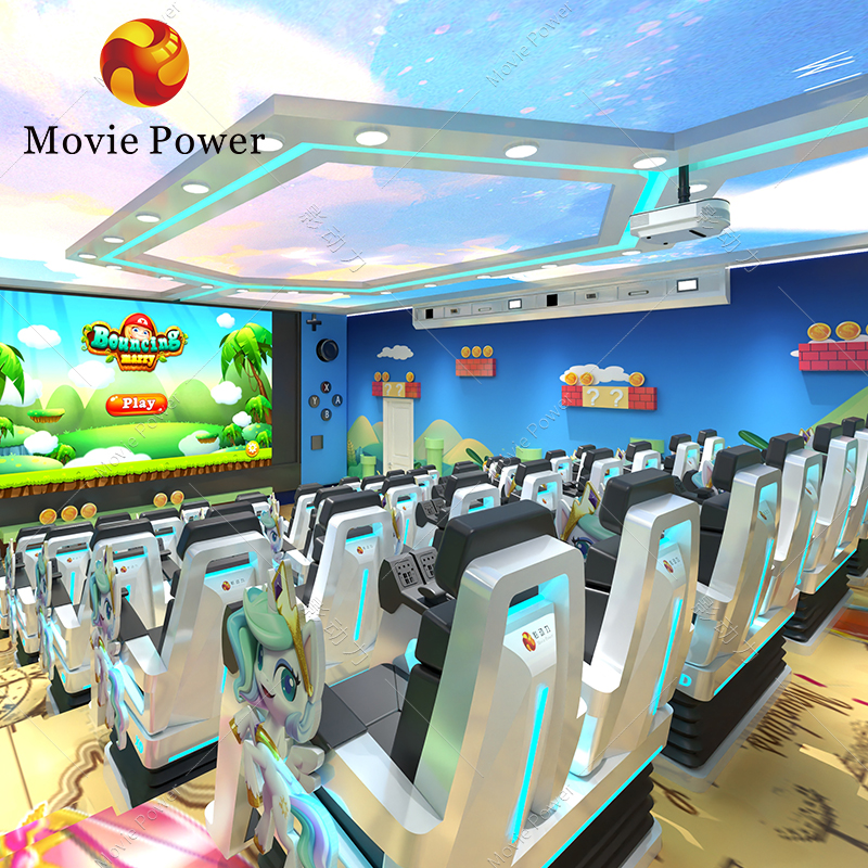 Amusement Park 5D Cinema Projector Multiple Player Virtual Reality Simulator 9d Movie Cinema 7D VR Cinema 5D Simulator