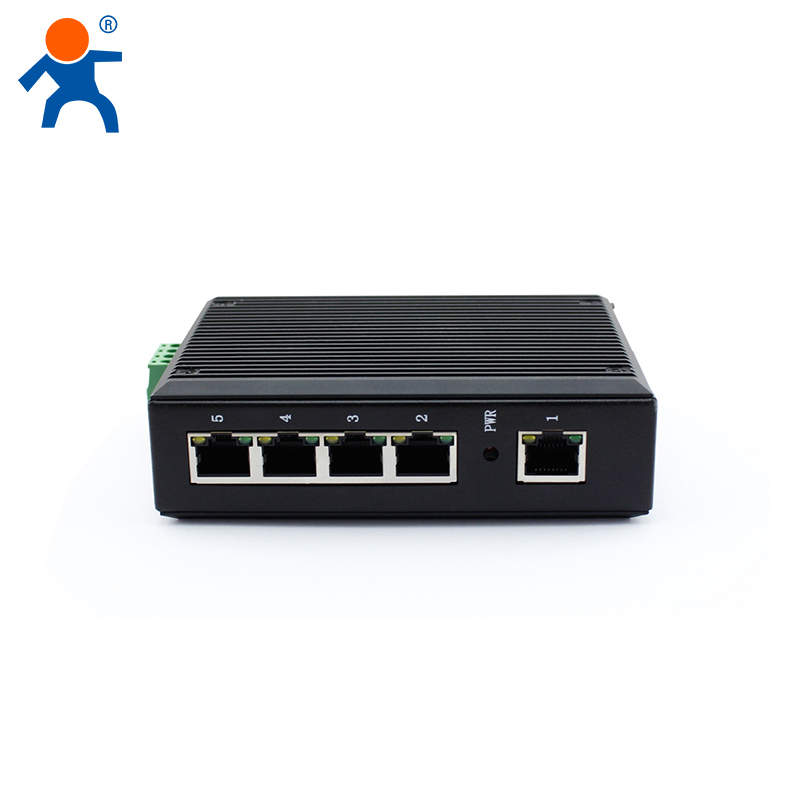 SDR050-L 5-LAN порты 10/100M неуправляемый промышленный ethernet коммутатор POE
