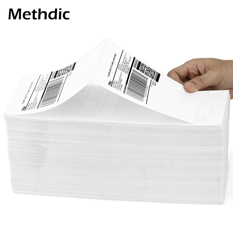 Methdic складной супер сильный клей почтовая этикетка 4 "x 6" перфорированной этикетка лист