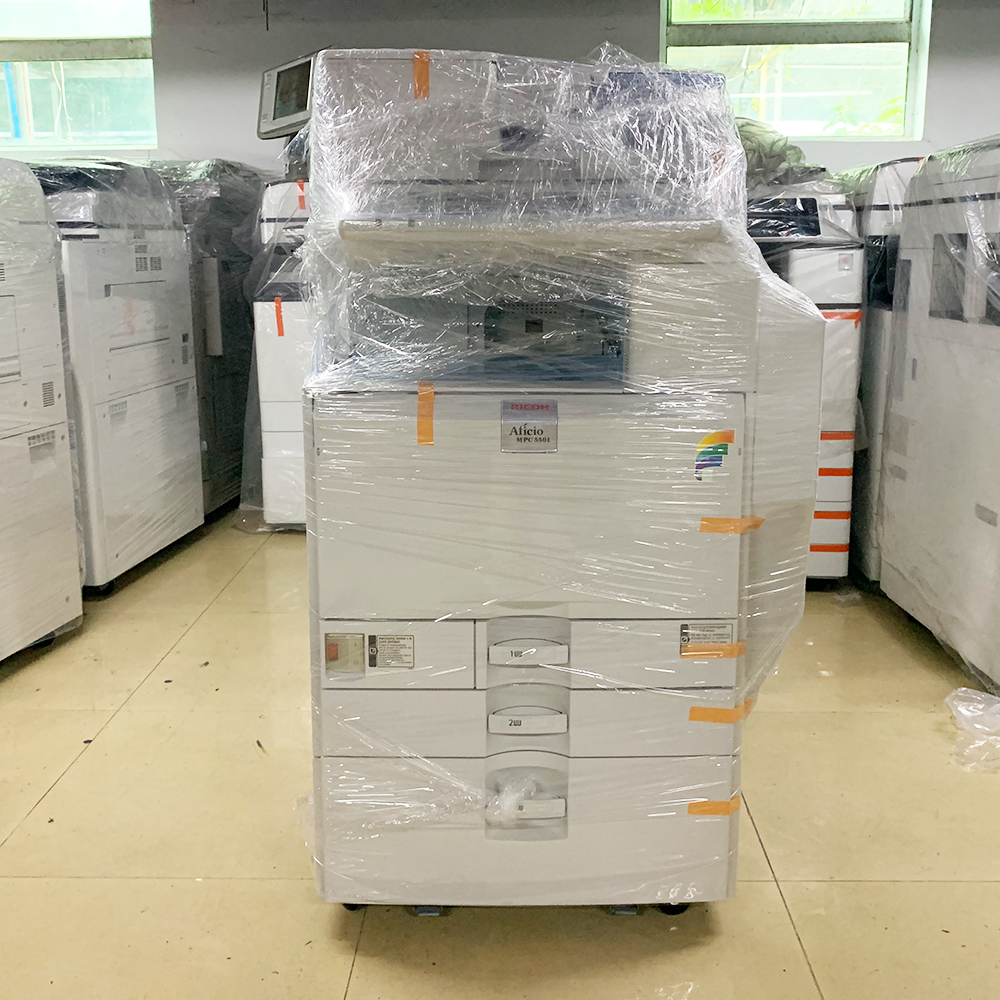 Восстановленный высококачественный цветной копировальный аппарат Ricoh C5501