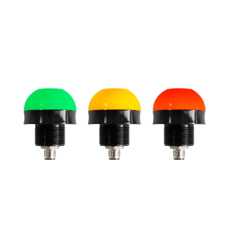 Круглый 24v dc RGB Промышленный Индикатор IO-LINK светодиодный предупреждающий сигнал башня световой сигнал