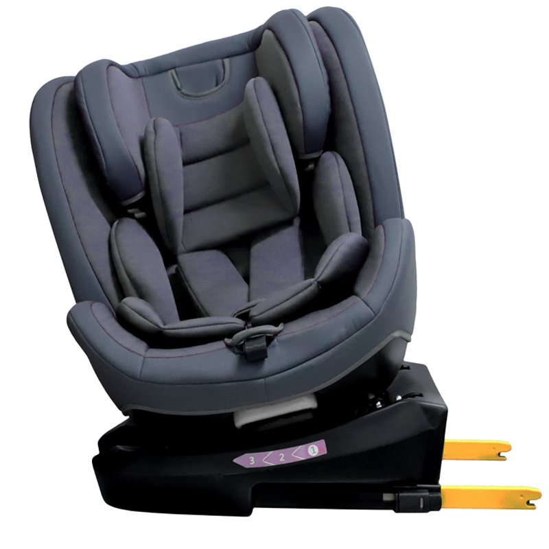 Customized Logo and Brand china OEM design 360 spinning rotational car baby safety seat for kids 0 - 12 years with ISOFIX