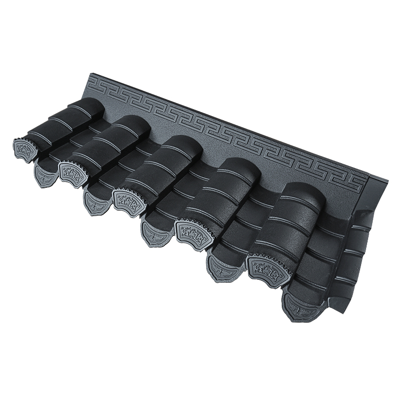 The Manufacturer Provides Anticorrosive And Flame Retardant Plain Roof Tiles, And The Color Can Be Customized For Plastic Roof T