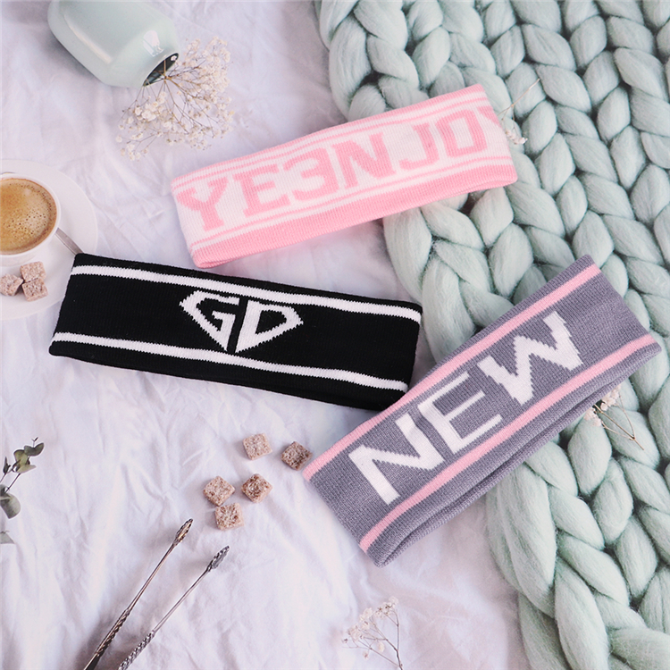 Yifan 2021 Hot Sale New Running Sweat-absorbent Belt Non-slip Anti-perspirant Headgear Yoga Tennis Headband Sport Sweatbands