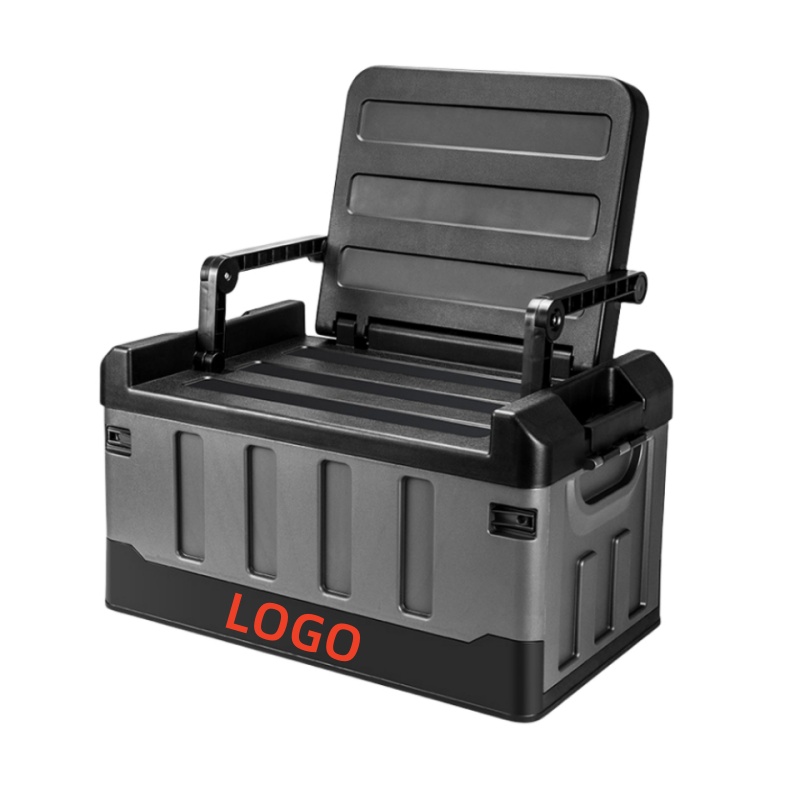 Modern Design Foldable 60l Storage Box Car Trunk Storage Box Camping Box Outdoor Furniture Suitable For Fishing Park Use