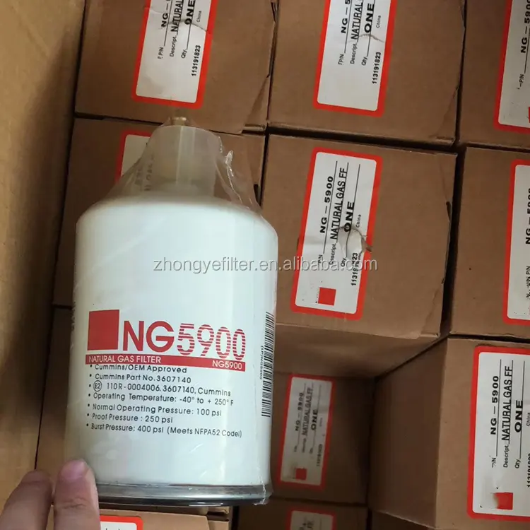 Natural Gas Filter Heavy Truck Engine Fittings NG5900