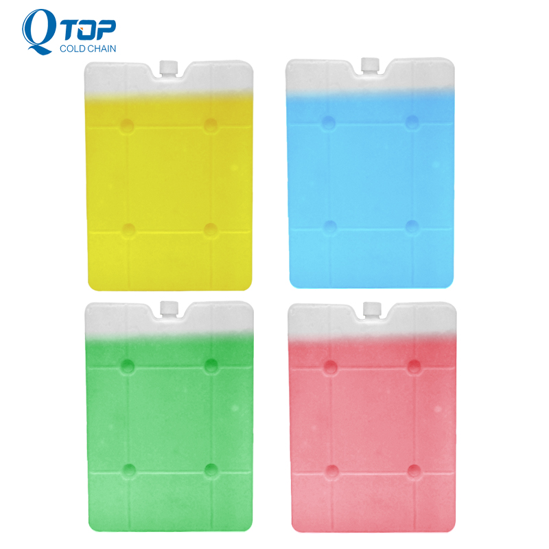 hard plastic cooler reusable 2-8 degree gel filling ice box Ice boxs for keep Food Fresh