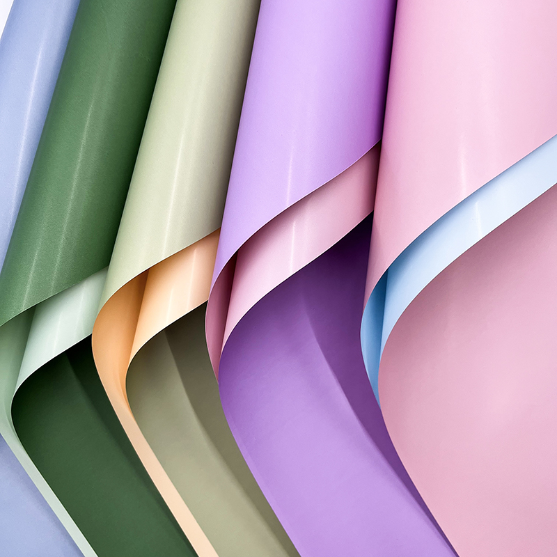 Wholesale waterproof Ouya korean floral wrapping paper packaging bouquet Florist flower wrapping paper for valentine day