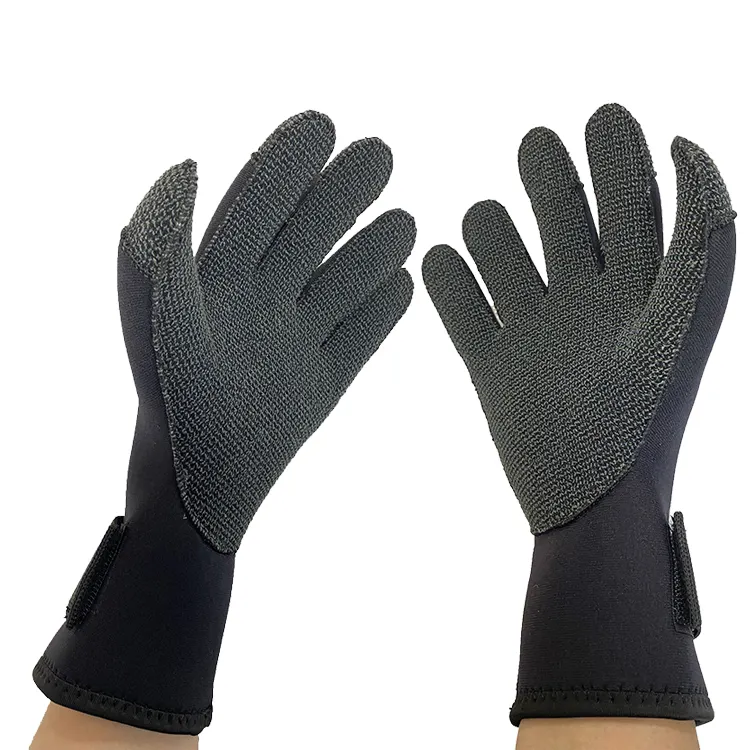 Skin Friendly Watersports Full Finger Wetsuit Gloves Neoprene Non Slip Surfing Diving Gloves