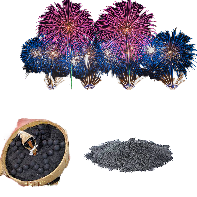HAPPINESS 200 Mesh Fireworks Kit DIY Heart Shaped Fireworks Charcoal Powder Explosive Firing Systems Firecrackers Fireworks