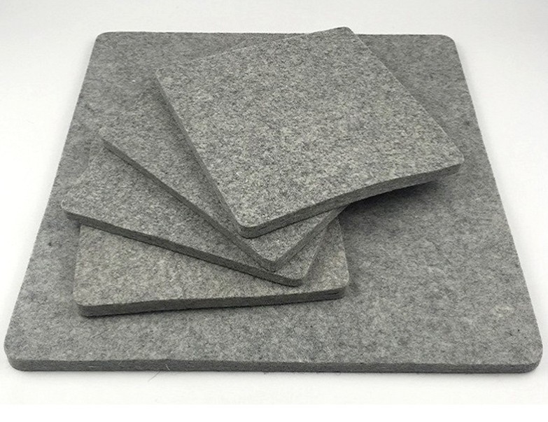 13,5 "x 13,5" Гладкий коврик для утюга 100% новозеландской шерсти нажатия гладильная доска шерсть нажатия коврик для лоскутного шитья