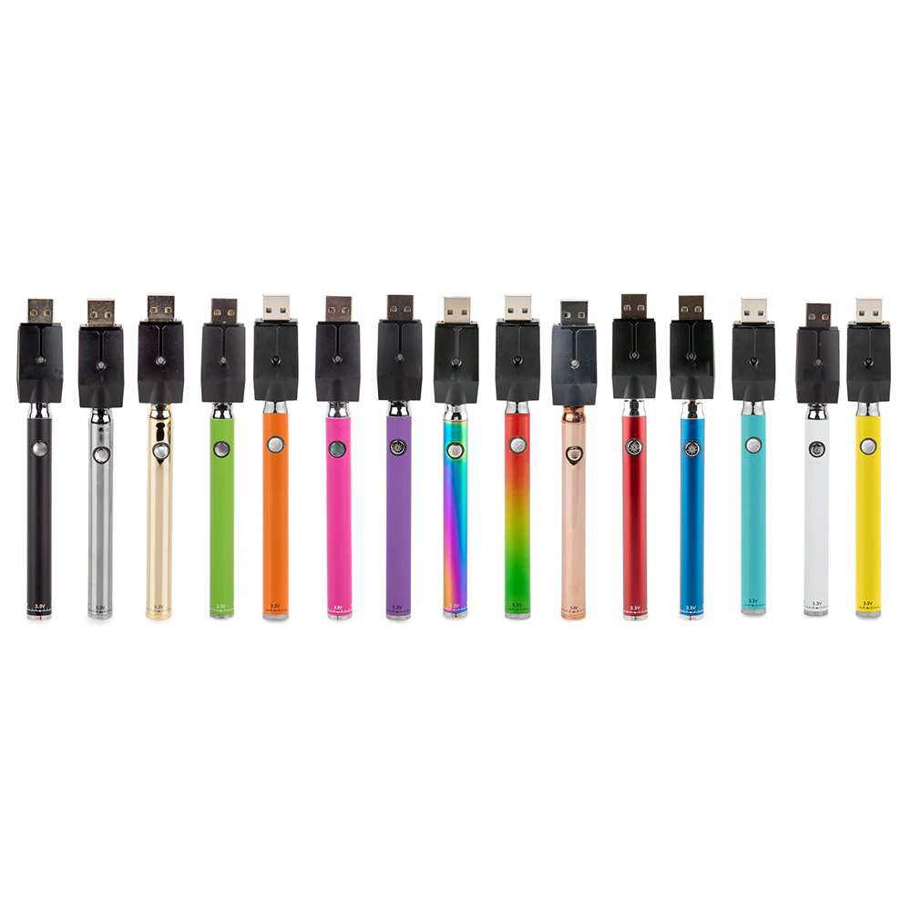 Тонкий твист 350mAh литиевый 510 thread vap pen Battery ooz цветная батарея