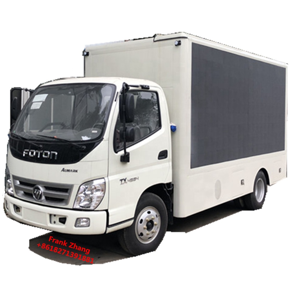 4x2 Полноприводной трактор Foton P4 P5 P6 светодиодная рекламная грузовик