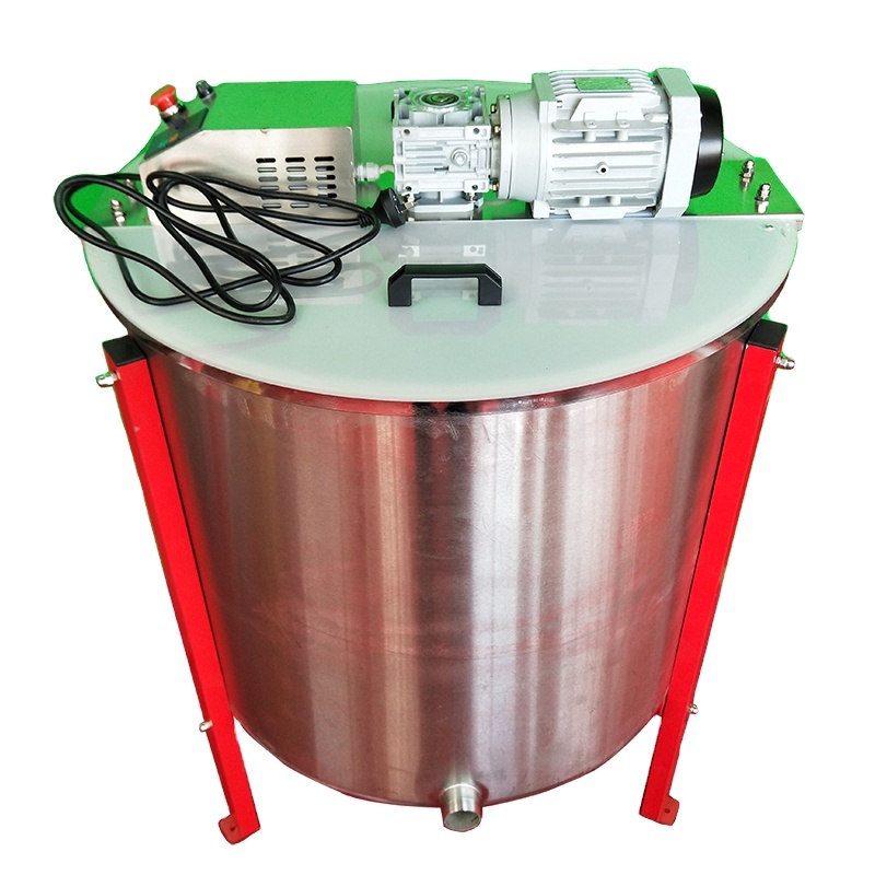12 Frame Export Type Stainless Steel Electric Honey Machine Automatic Centrifuge Durable Honey Barrel Electric Honey Extractor