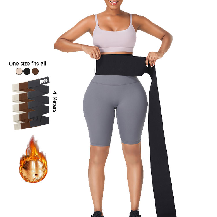 stomach wrap waist trimmer belt adjustable neoprene waist protection long bandage tummy wrap waist trainer