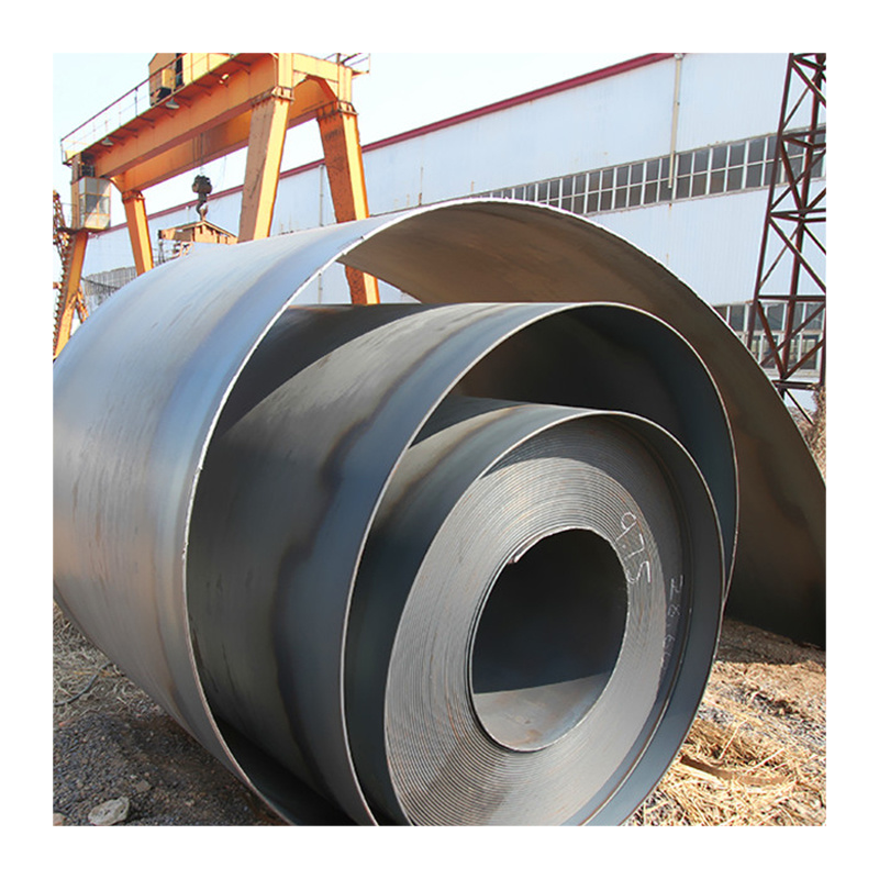 Prime A36 Ss400 Q195 Q235 Q235b S355jr S235jr 10 #65 Mn горячекатаная мягко-черная Углеродистая стальная катушка от производителя