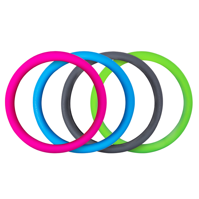 Car Styling Silicone Steering Wheel Cover Automobiles Steering Wheel Hubs Accessories