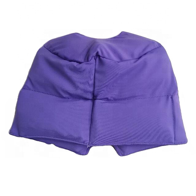Headache and Migraine Relief hat - A Headache Ice Mask or Hat Used for Migraines and Tension Headache Relief. Stretchy  Comfort