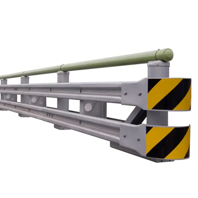 Barrier Barrier Standard Size Aashto M180 Galvanized Guardrail Systems Safety Crash Barrier Sensors