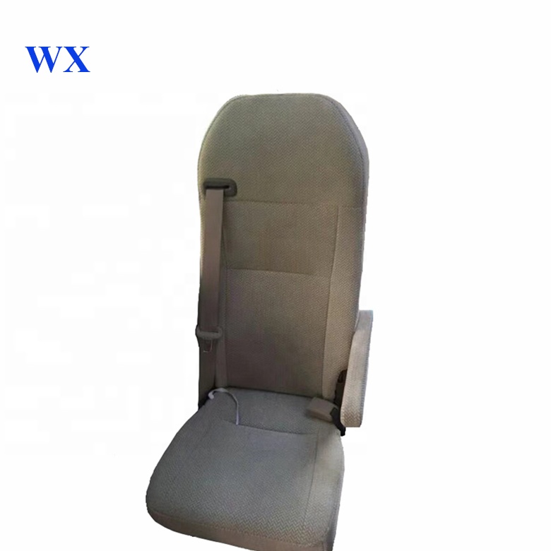 Rice White Luxury Sponge Fabric Cloth Bus Passenger Seat Fit For Toyota/Yutong/ Golden Dragon