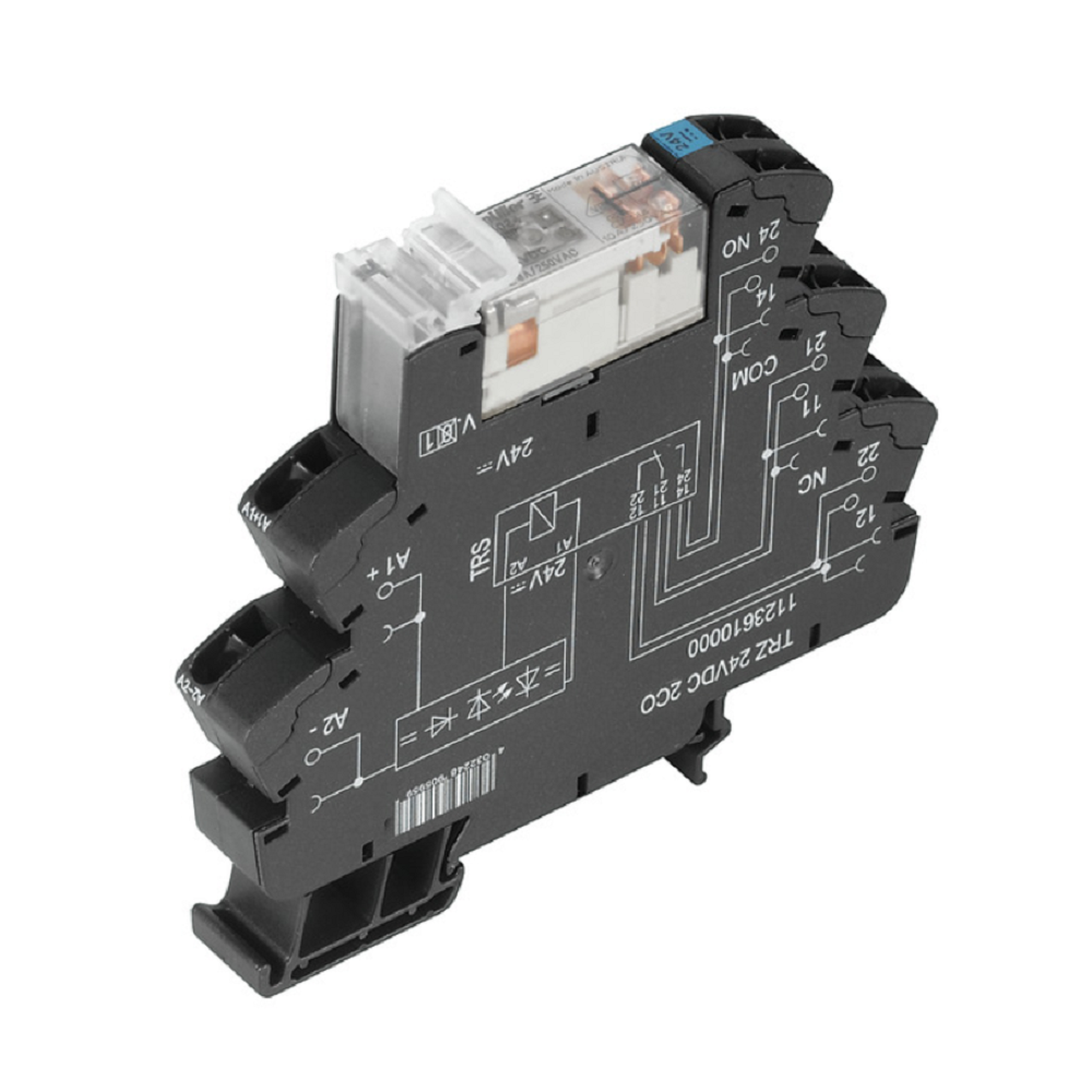 1123610000 Weidmuller TRZ 24VDC 2CO реле общего назначения