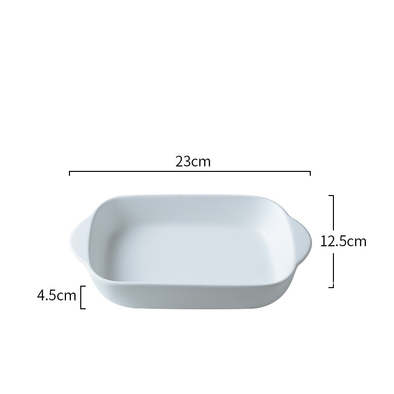 Hot-selling Ceramic Baking pan plate bakerware dishes & plates
