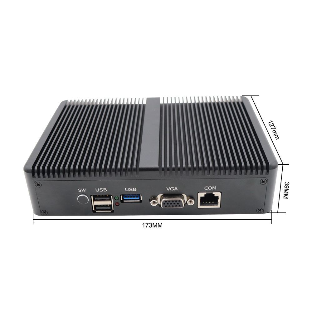 TDP 10 Вт Pfsense мини ПК intel Celeron J1900 multi LAN брандмауэр маршрутизатор компьютер 4 * RJ45 1000 Мбит промышленный безвентиляторный мини ПК ноутбук
