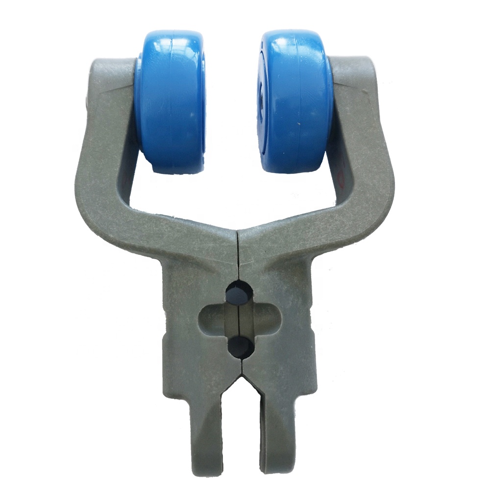 Nylon Hanging Pulley for poultry hanger slaughter house equipment parts overhead line trolley