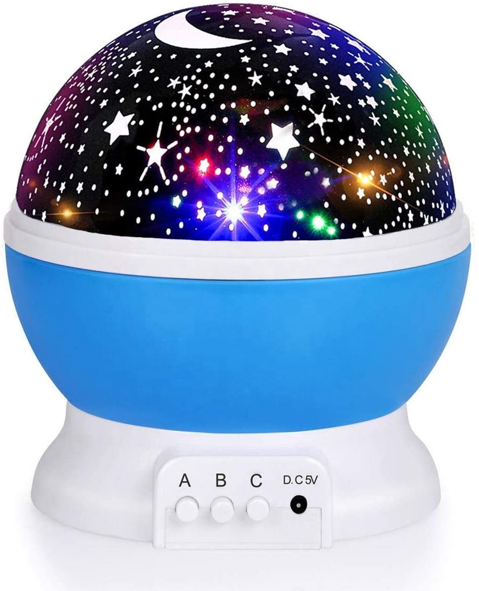 Biumart Star Light Projector Night Light For Children Bedroom Decoration Unique Design Creative Personality Modeling Light