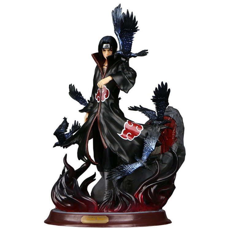 Фигурки героев японского аниме «Narutos Uchiha Itachi», ПВХ Игрушечная модель куклы, 25 см