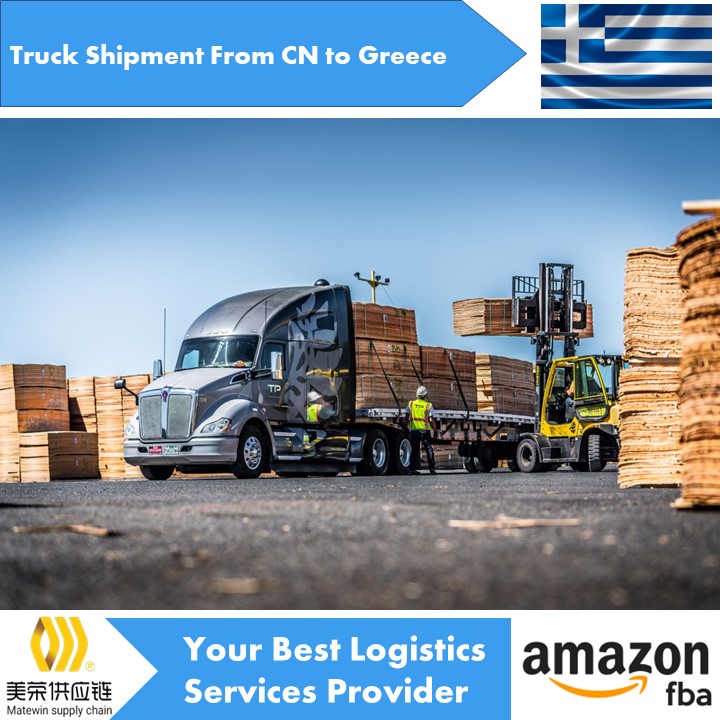 Дешевый грузовик DDP доставка в Грецию FBA amazon склад из Китая агент доставки Прямая поставка агент доставка