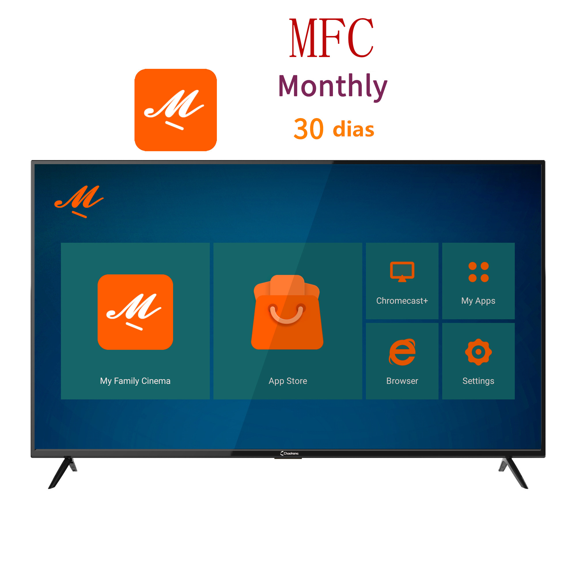 MFC Бразилия ежемесячная MFC My Family Cinema подарочная карта для телевизионной приставки потоковая платформа
