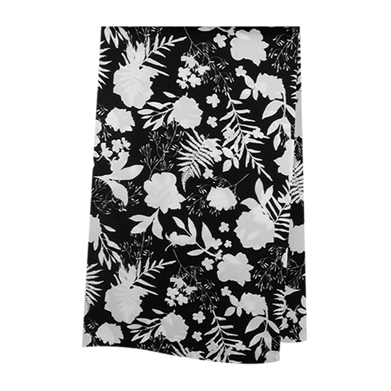silk satin fabric for dress 16/19/22/30MM 100%pure silk satin digital printing fabric for sale