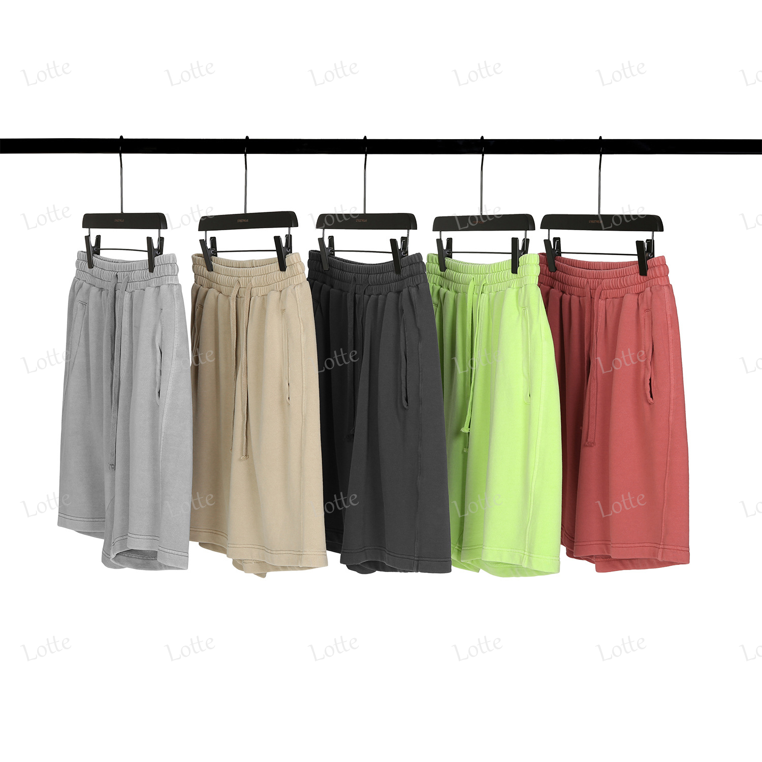 Custom-made wholesale ladies loose casual oversized shorts