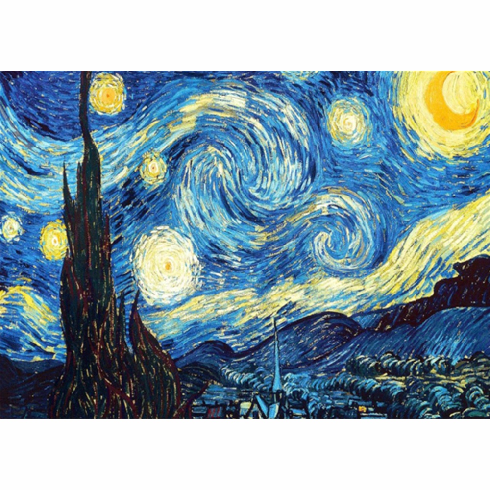 Full Drill Van Gogh culture and arts starry night abstract 5D diamond painting