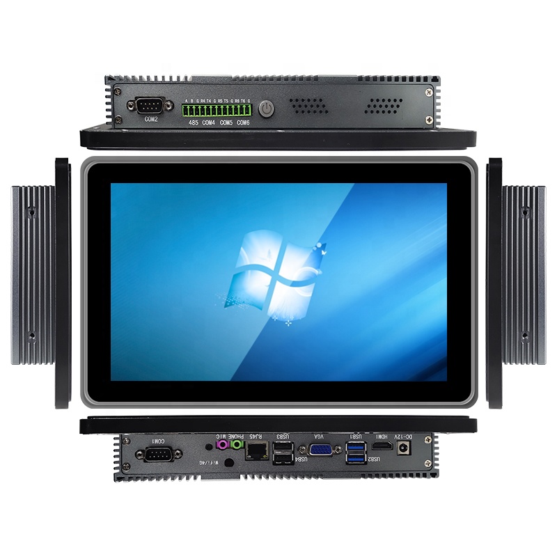 Промышленный Прочный планшет Usingwin J1900 X86 windows IP65 10,1 дюйма с gpio wifi Ethernet