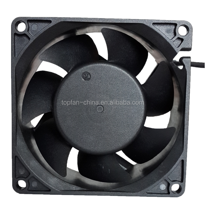 80x80x38mm AC Motor 110V 220V 380V Motor Fan IndustrialExhaust Fan
