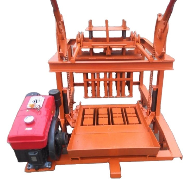 fully automatic hydraulic concrete cement hollow interlocking paver brick block making machine