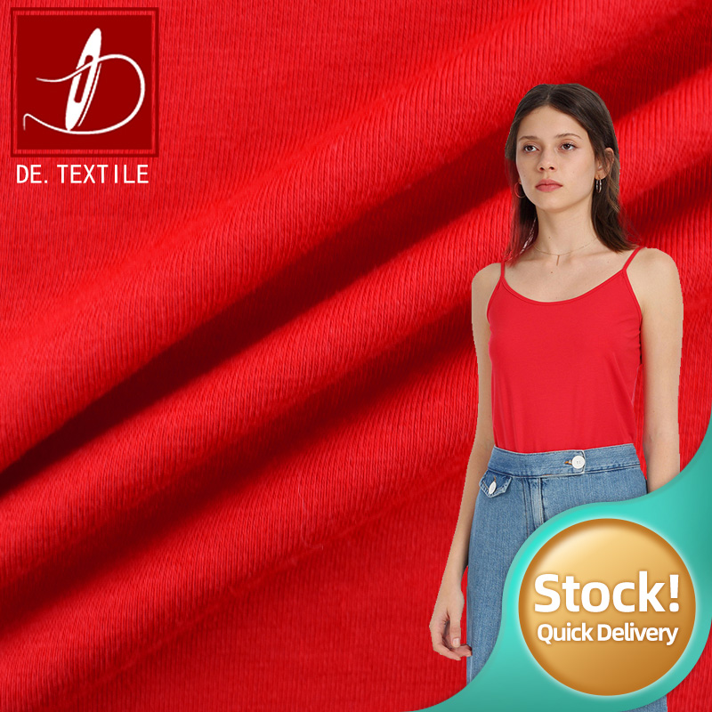 New arrival 40S modal fabric rayon single jersey 4 way stretch fabric knitting fabric for T-shirt briefs underwear