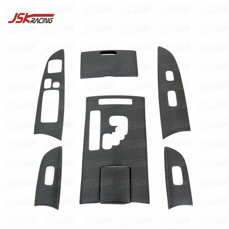 CARBON FIBER DASHBOARD INTERIORS (7 PCS) LHD FOR 2005-2008 LEXUS IS250