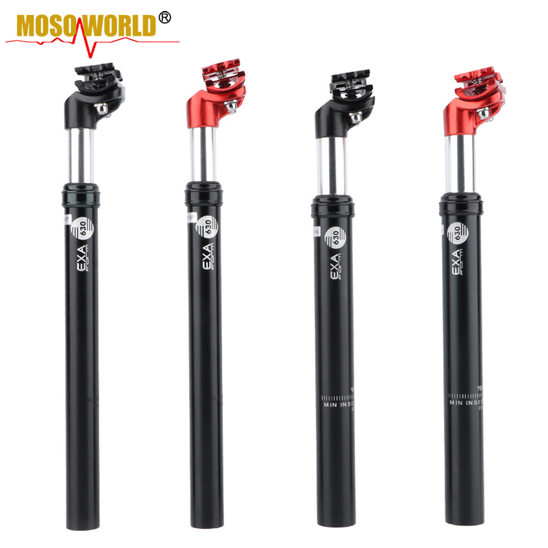 27.2/31.6mm Black Hollow Alloy Road Folding MTB Bike Saddle Post Bicycle Seatpost Cycling Seat Tube